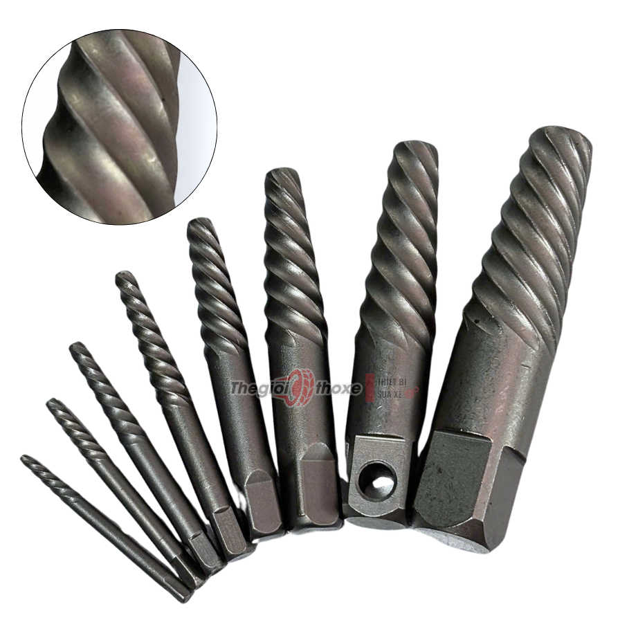Bộ lấy vít gãy 8 Chi Tiết
