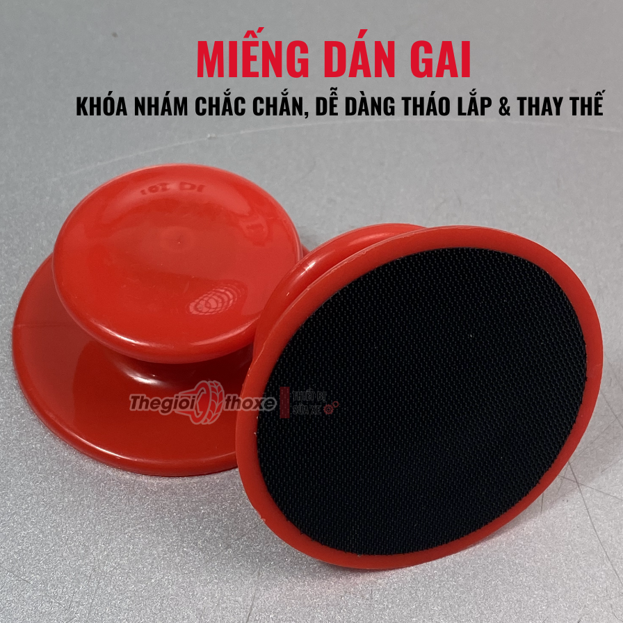 Mút đánh sáp có tay cầm rời