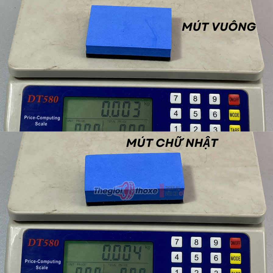 Mút phủ Ceramic 2 lớp
