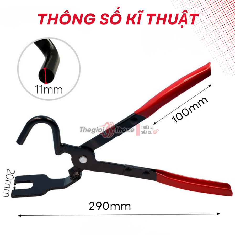 Kìm tháo Ống Xả ô tô