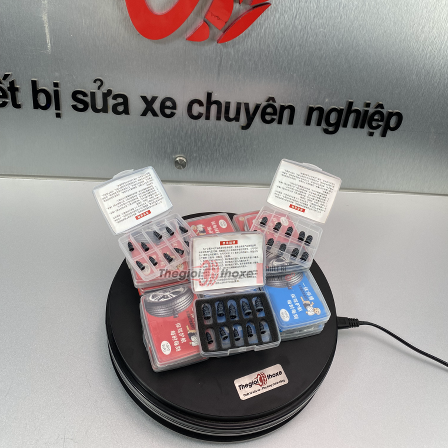 Vít vá lốp không săm (cao su non)