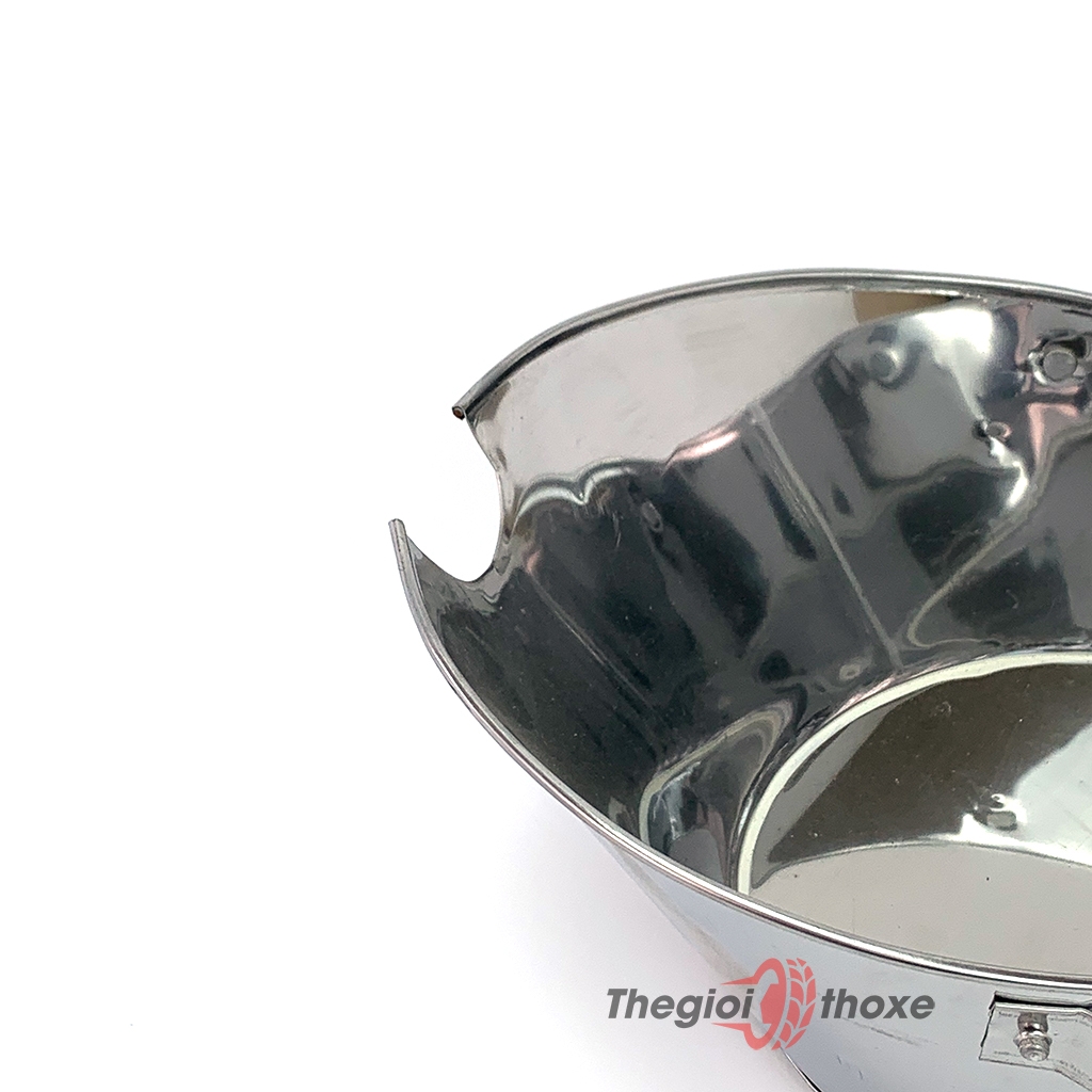Khay hứng dầu nhớt xe máy bằng Inox 430 - 2 Lít