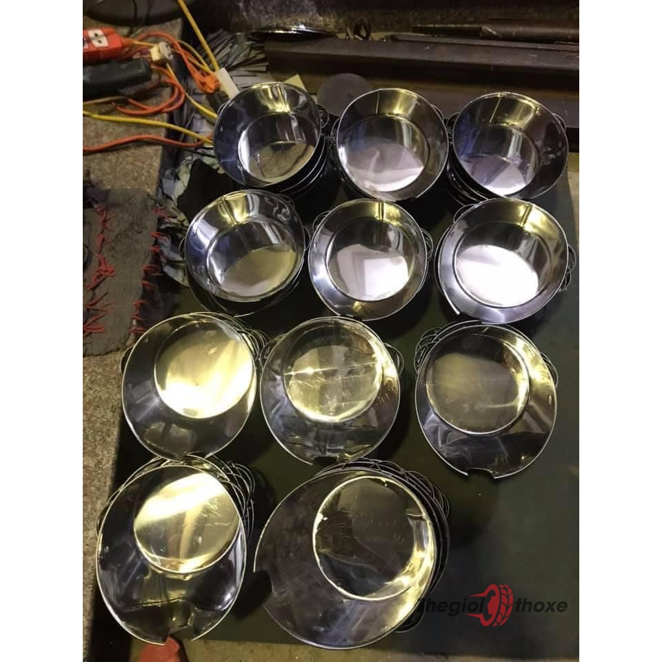 Khay hứng dầu nhớt xe máy bằng Inox 430 - 2 Lít