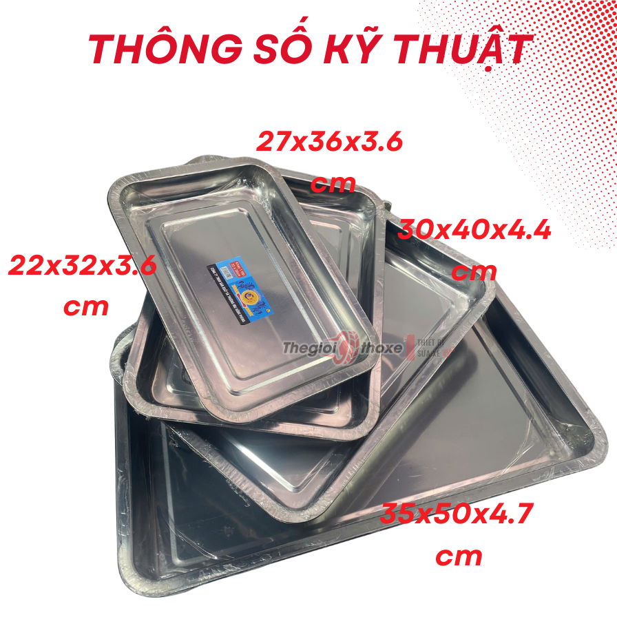 Khay đựng đồ nghề inox