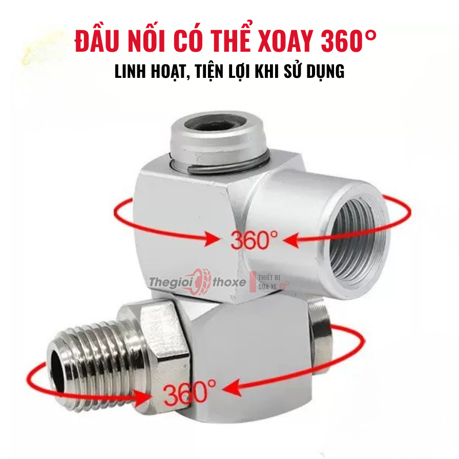 Khớp Nối Lắc léo - xoay 360 độ