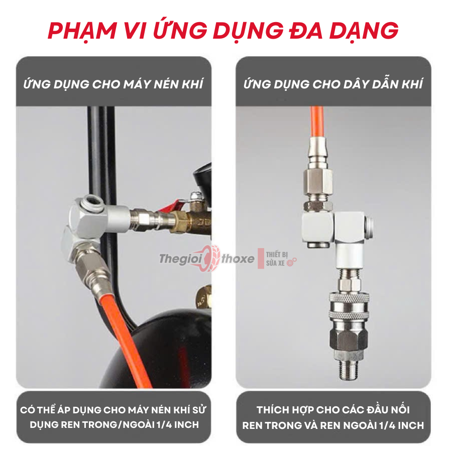 Khớp Nối Lắc léo - xoay 360 độ