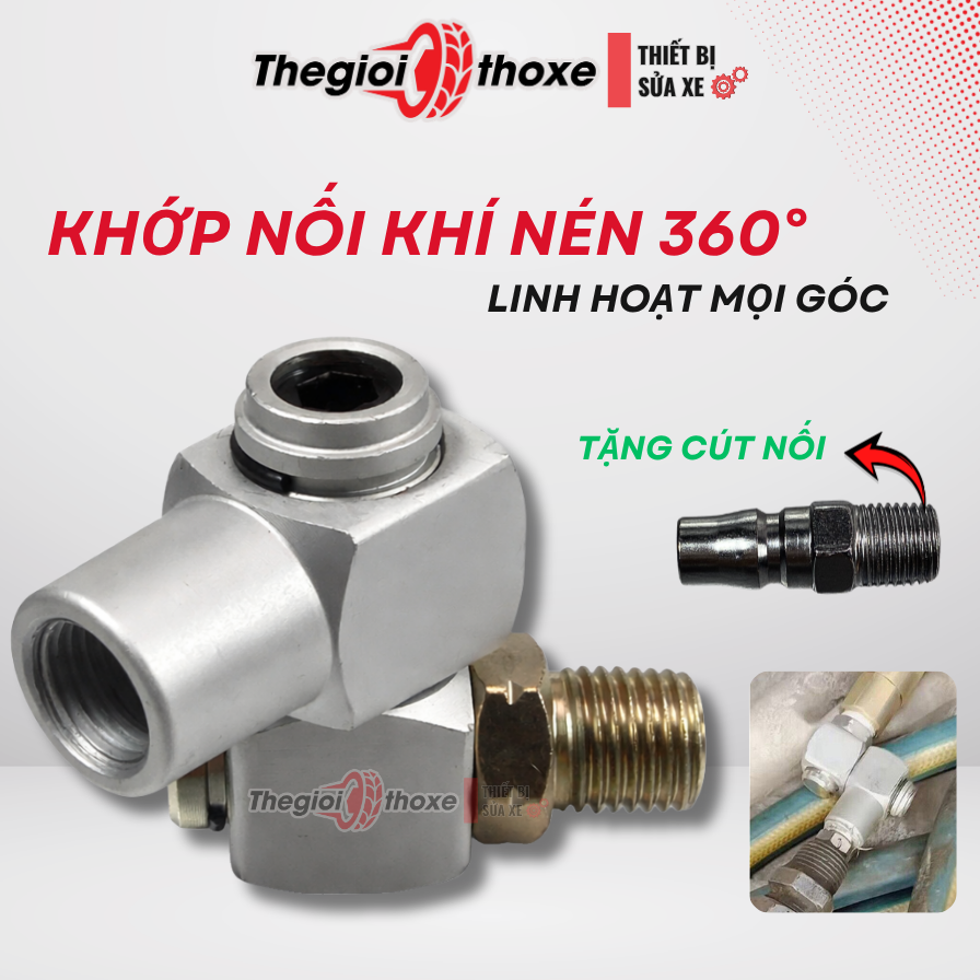 Khớp Nối Lắc léo - xoay 360 độ