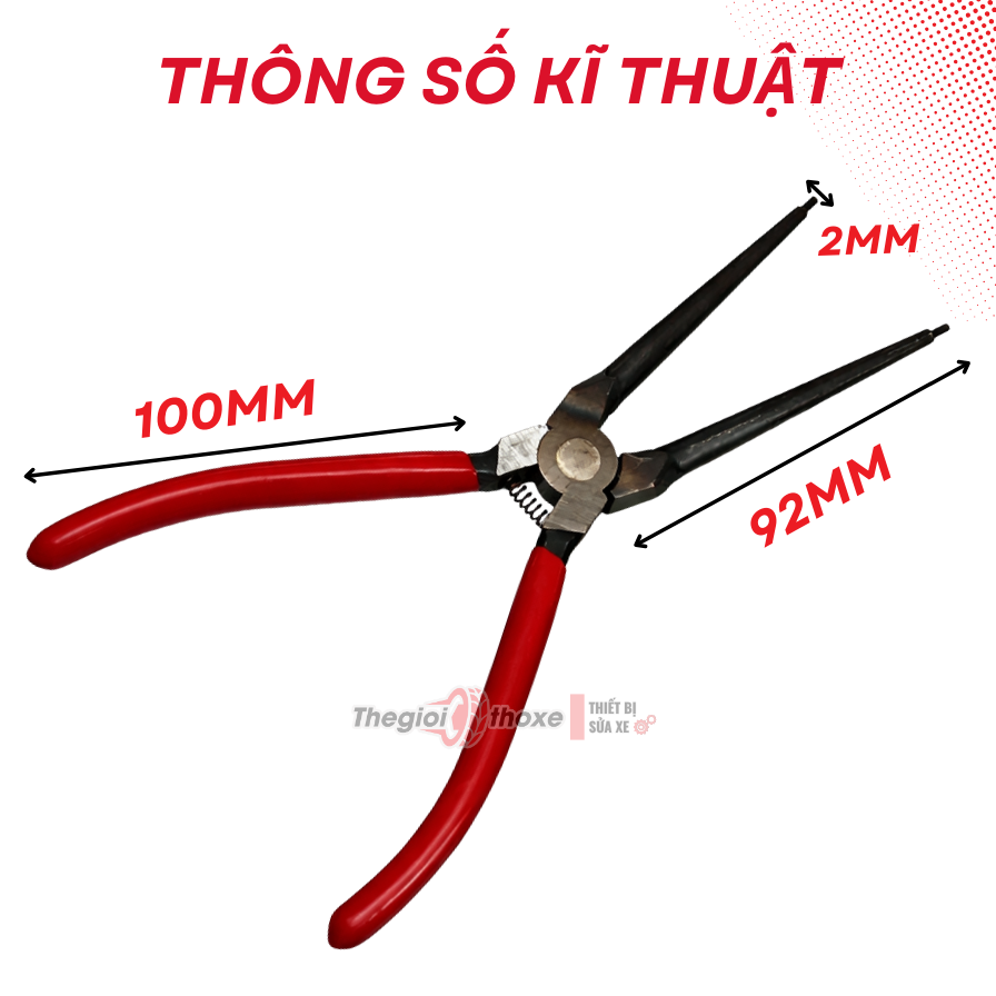 Kìm gắp phe bi đũa 6902, cupen phanh dầu đĩa