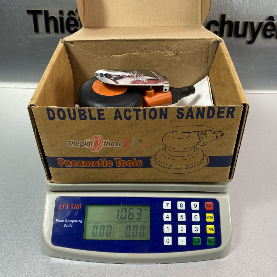 Máy chà nhám hơi tròn Lionking Đài Loan (đường kính 5 inch - 125 mm)