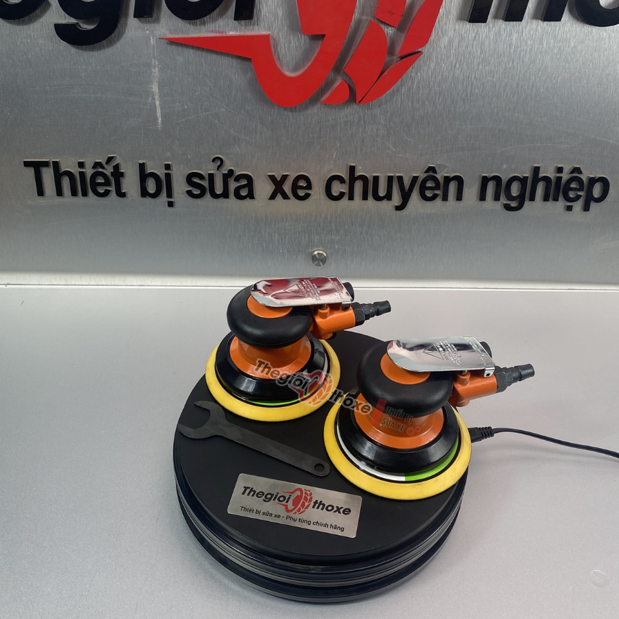 Máy chà nhám hơi tròn Lionking Đài Loan (đường kính 5 inch - 125 mm)