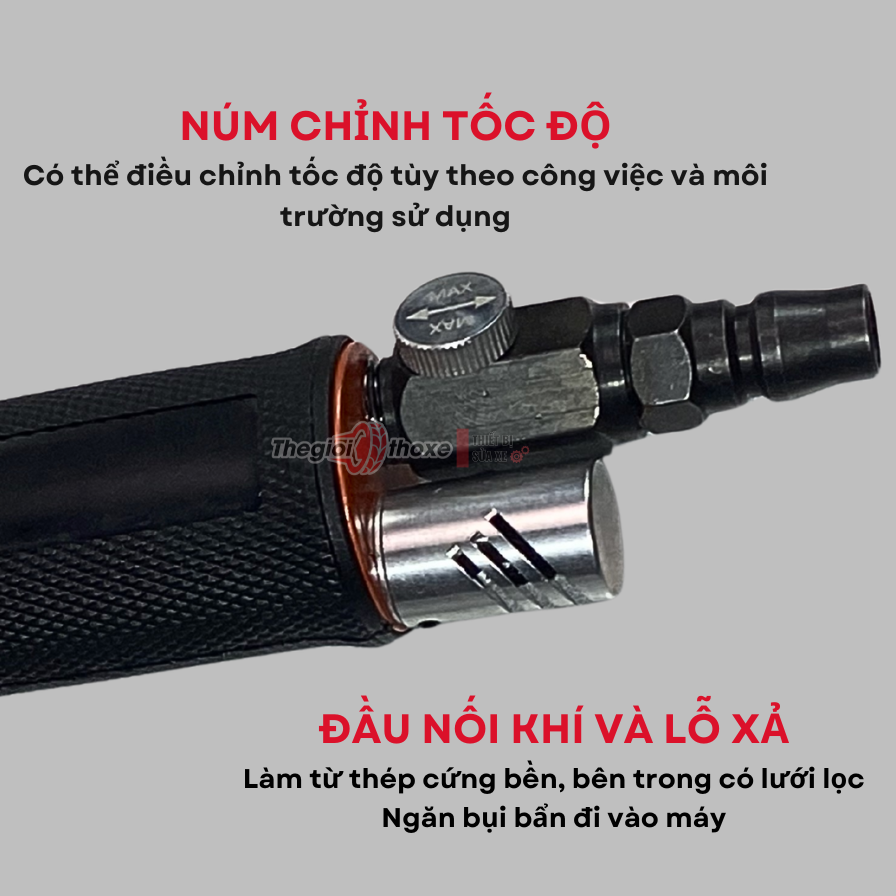 Máy đánh bóng bằng hơi mini