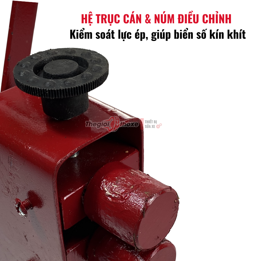 Máy ép biển số xe