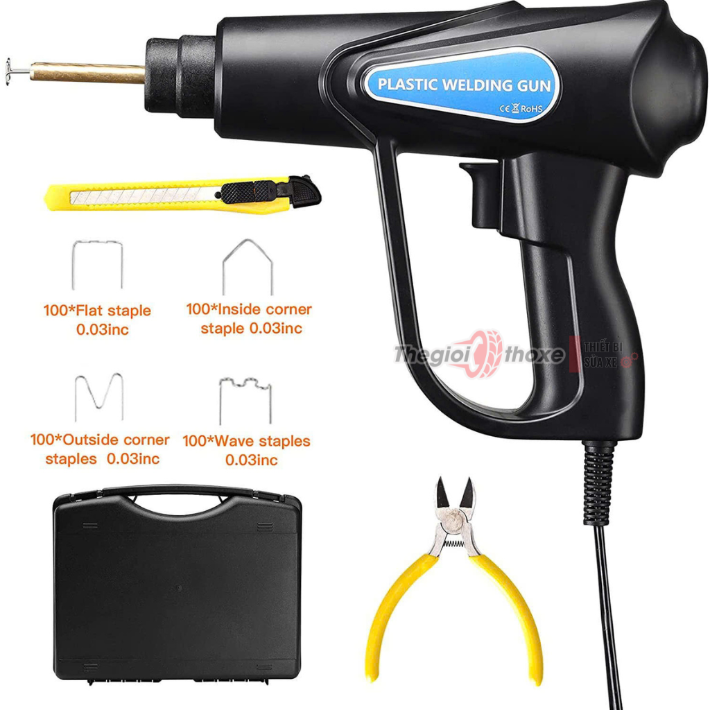 Máy hàn nhựa xe máy ô tô - xe máy