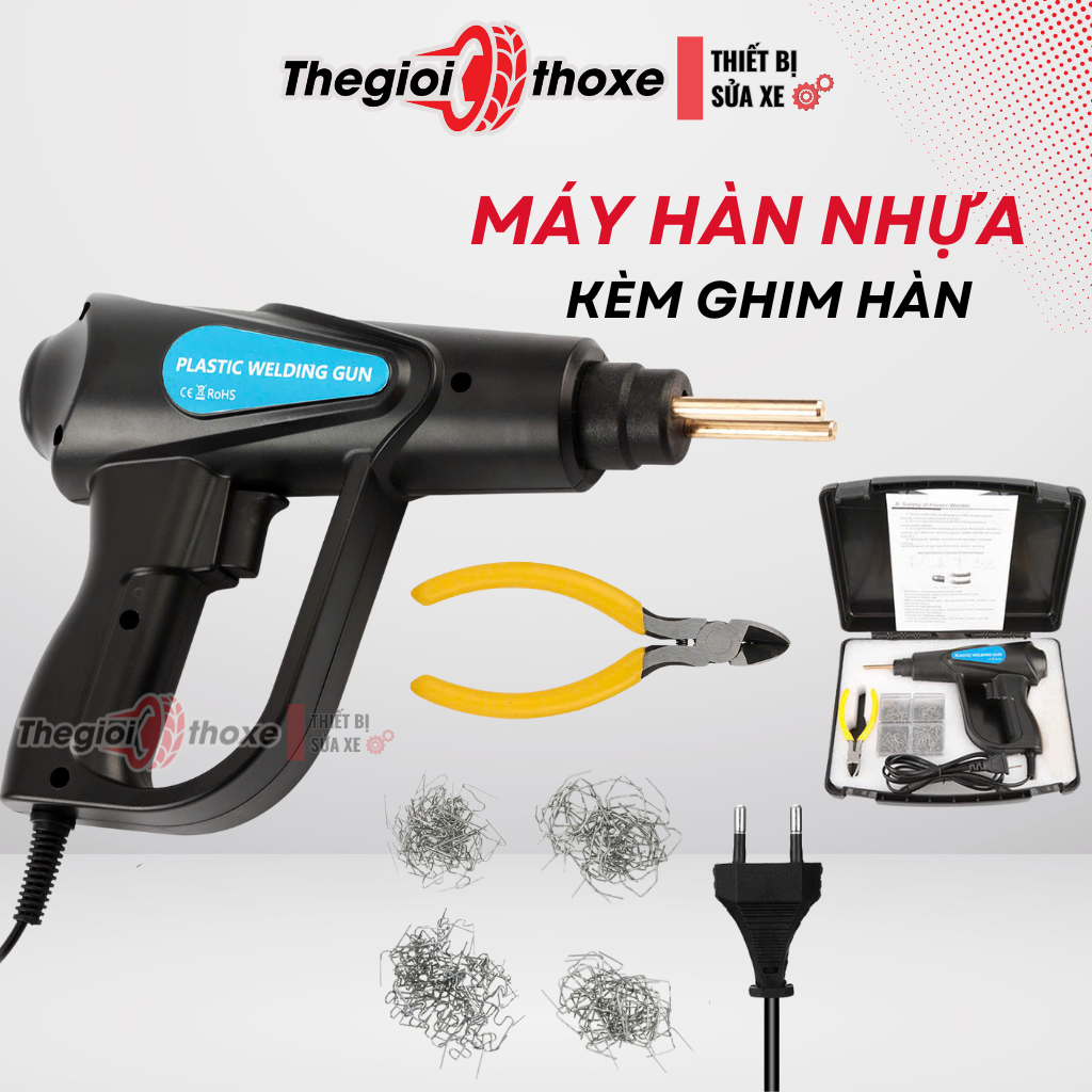 Máy hàn nhựa xe máy ô tô - xe máy