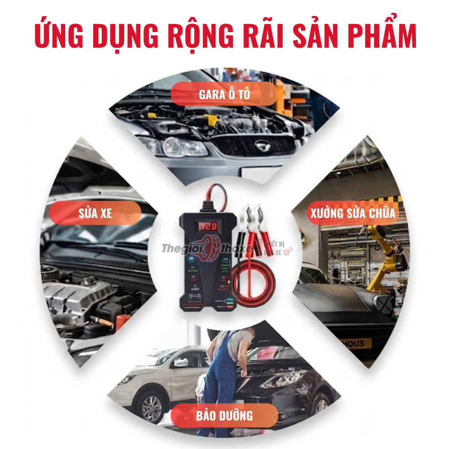 Thiết bị kiểm tra ắc quy điện tử
