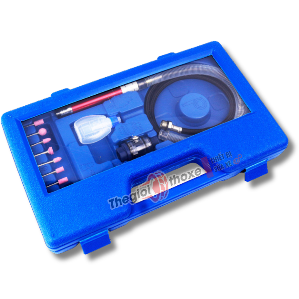 Máy mài hơi dạng bút (tặng kèm 10 đầu đá mài)