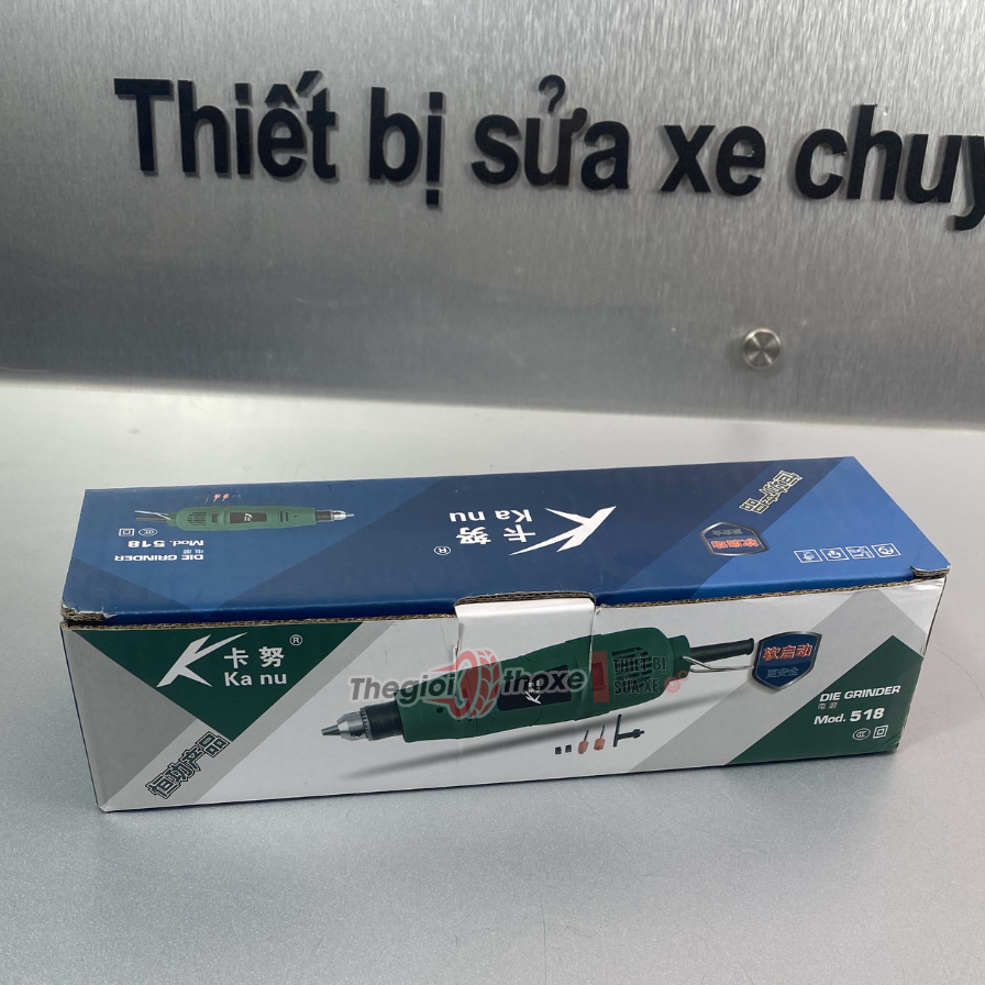 Máy mài săm lốp xe bằng điện 220V (Kèm 4 đầu đá mài)