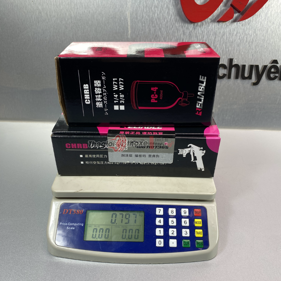 Súng phun sơn W71-Reliable Đài loan