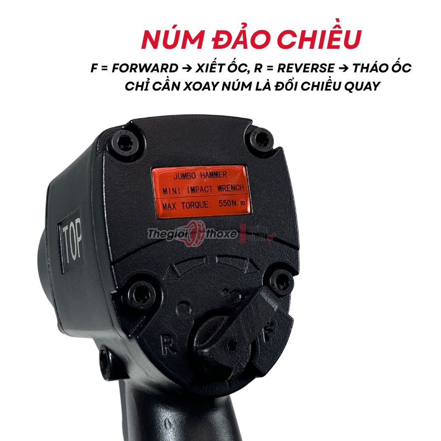 Súng hơi bắn ốc TOP cỡ nhỏ