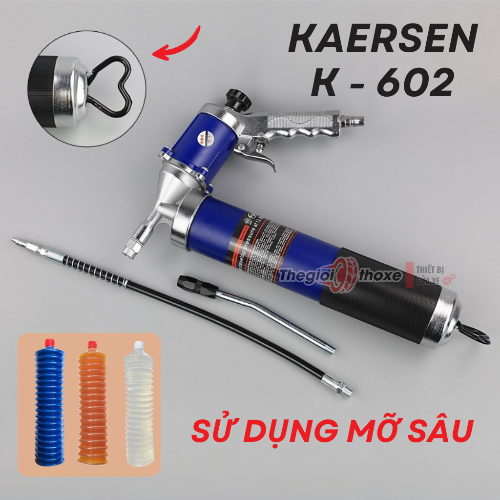 Súng bơm mỡ khí nén Kaersen