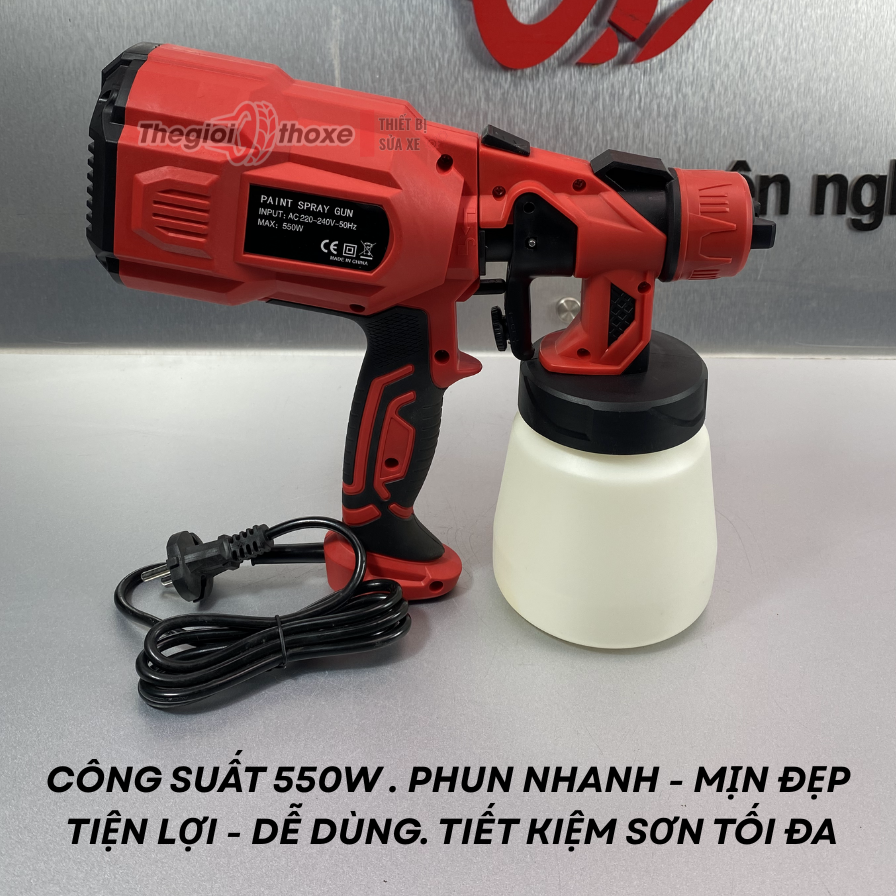 Súng phun sơn điện cầm tay CX 31