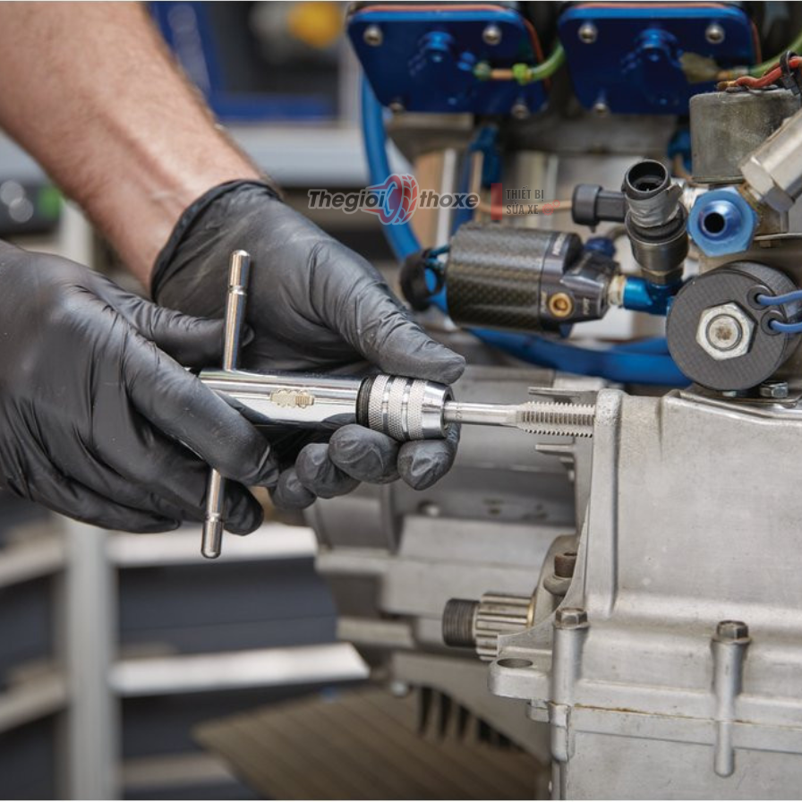 Tay quay taro tự động