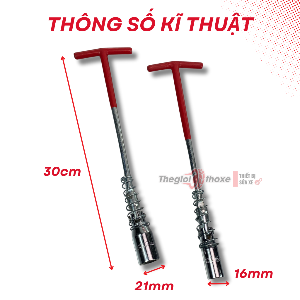 Tuýp mở bugi xe máy, ô tô