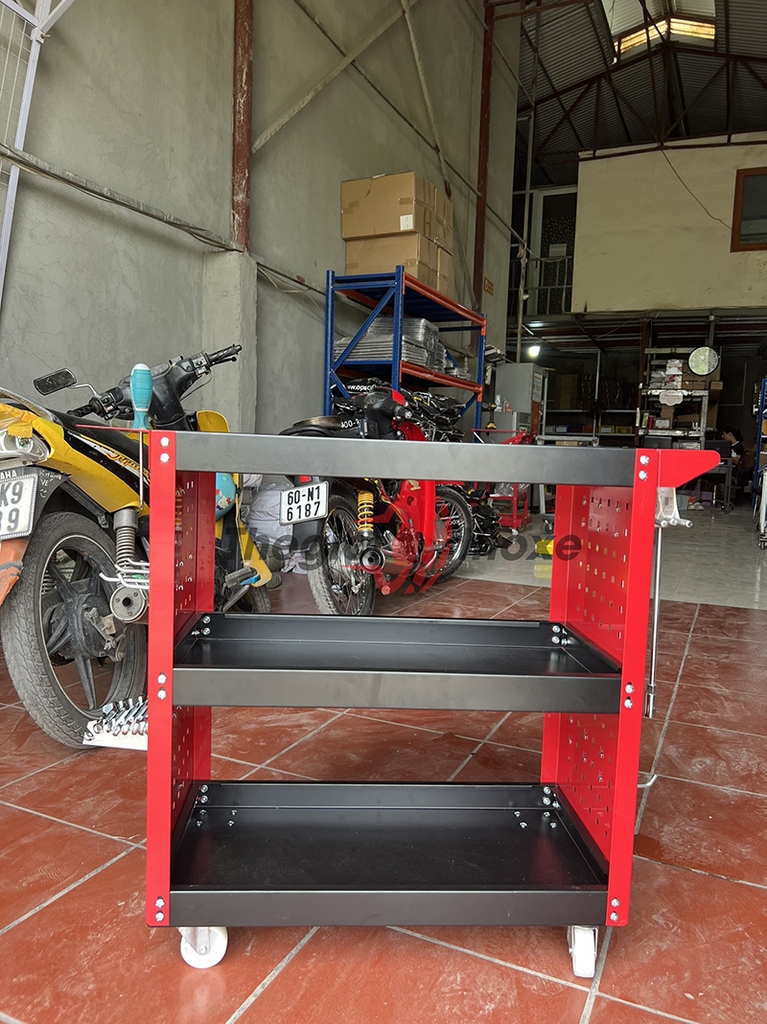 Xe đựng đồ nghề 3 ngăn