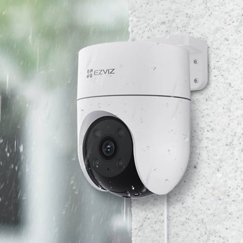 Camera Ezviz H8C 1080P xoay 360 ngoài trời - hàng chính hãng
