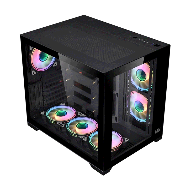 CASE MIK LV12 GAMING BLACK