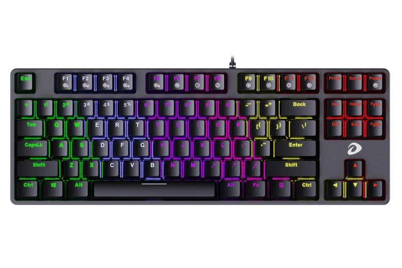 BÀN PHÍM CƠ DAREU EK87 BLACK BLUE SWITCH