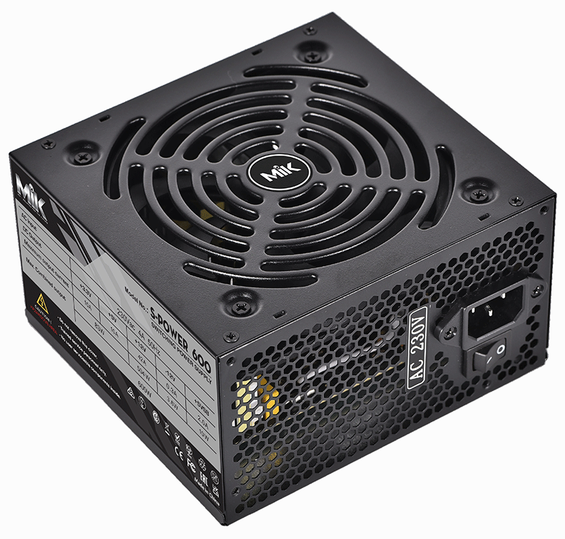 PSU MIK S-POWER 600W