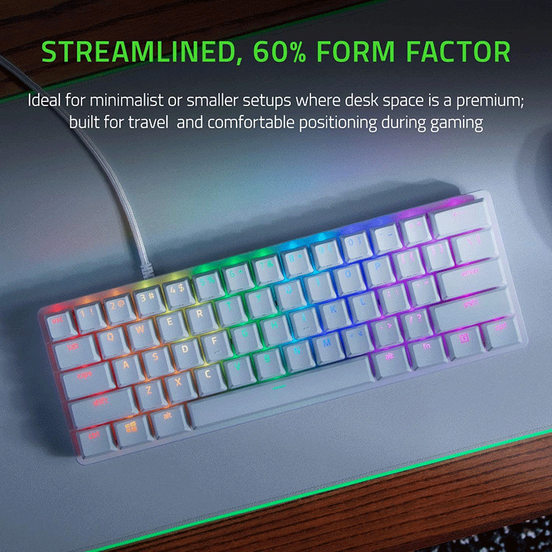 Bàn Phím Cơ Razer Huntsman Mini Mercury