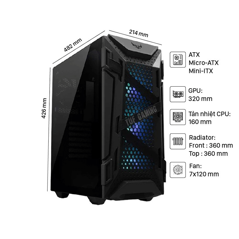 CASE ASUS TUF GAMING GT301