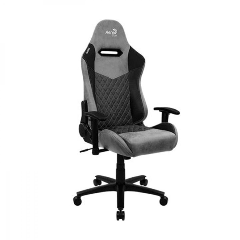 GHẾ AEROCOOL GAMING CHAIR DUKE - TAN GREY RACE CUSHION V2