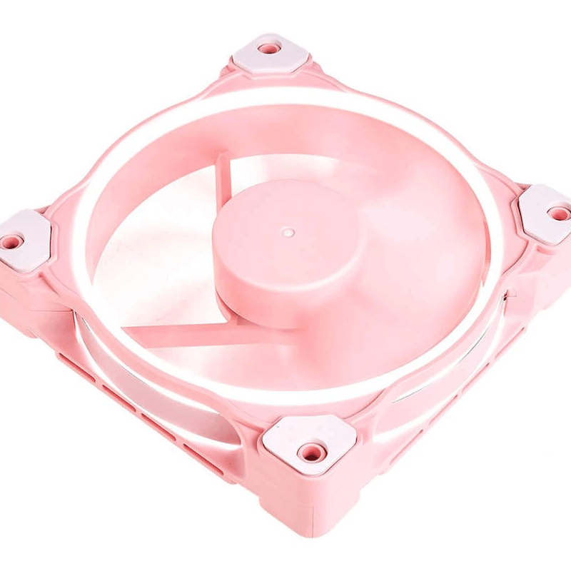 FAN CASE ID-COOLING ZF-12025 PASTEL PINK