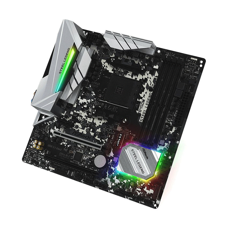 MAIN ASROCK B450M Steel Legend