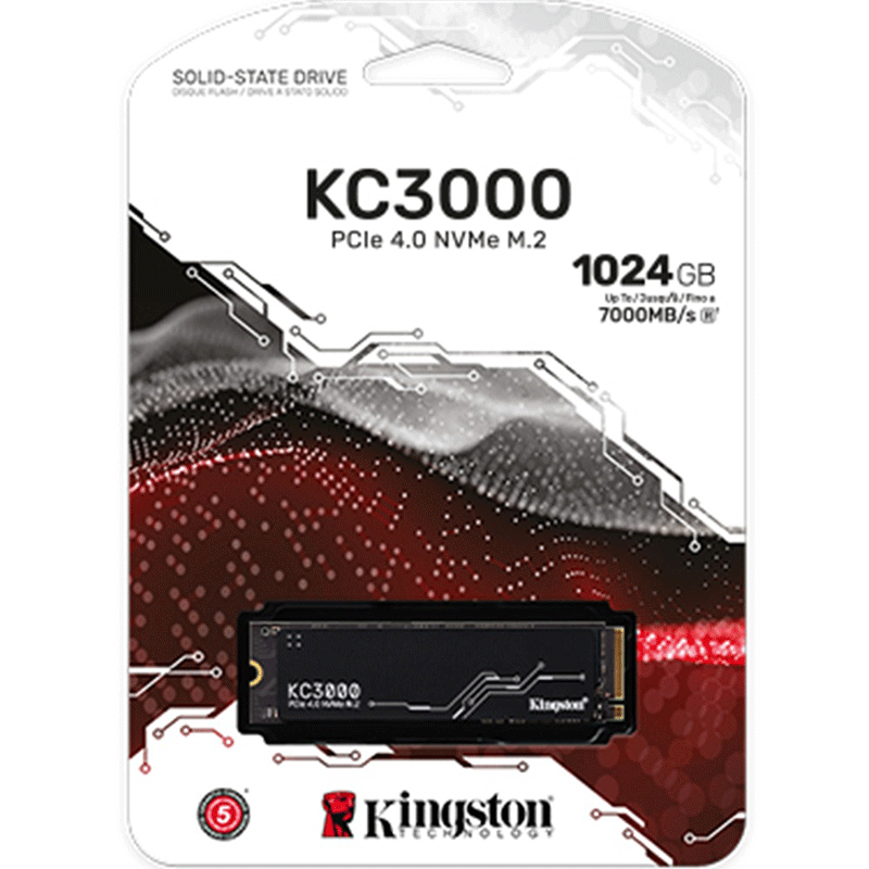 SSD Kingston KC3000 M.2 PCIe Gen4 x4 NVMe 1TB SKC3000S/1024G