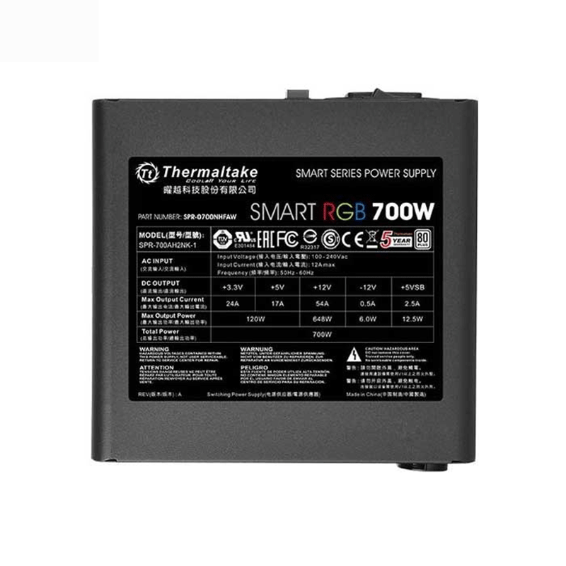 PSU THERMALTAKE 700W SMART RGB 80 PLUS
