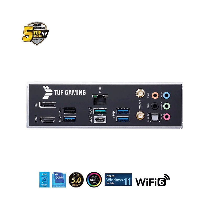 MAIN ASUS B660-PLUS TUF GAMING WIFI D4