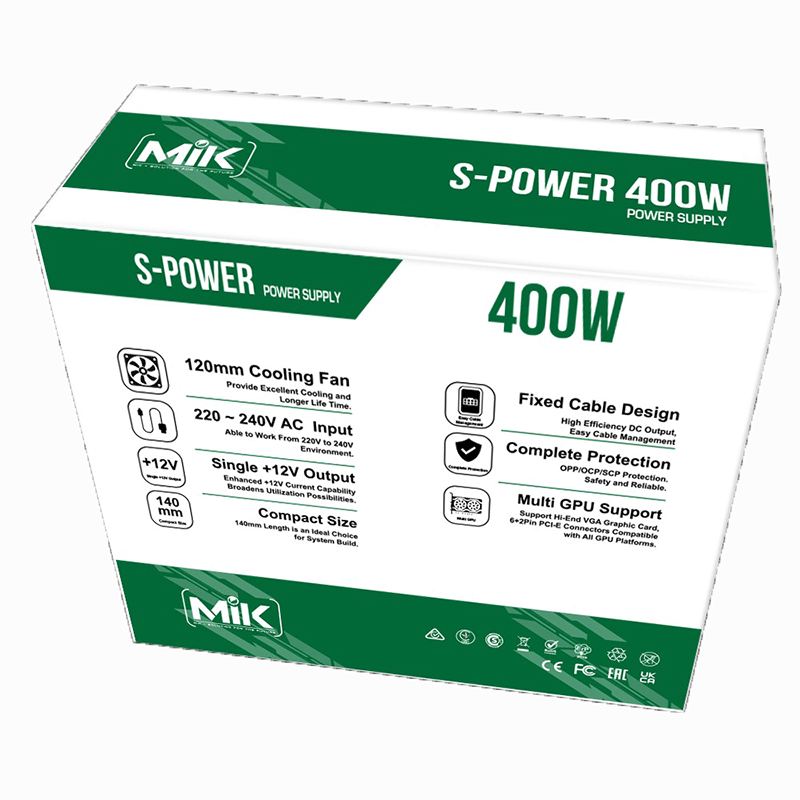 PSU MIK S-POWER 400W