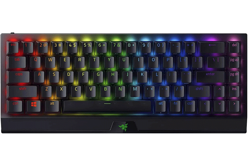 Bàn phím cơ Razer BlackWidow V3 Mini HyperSpeed Phantom Pudding 65% Wireless Yellow Switch