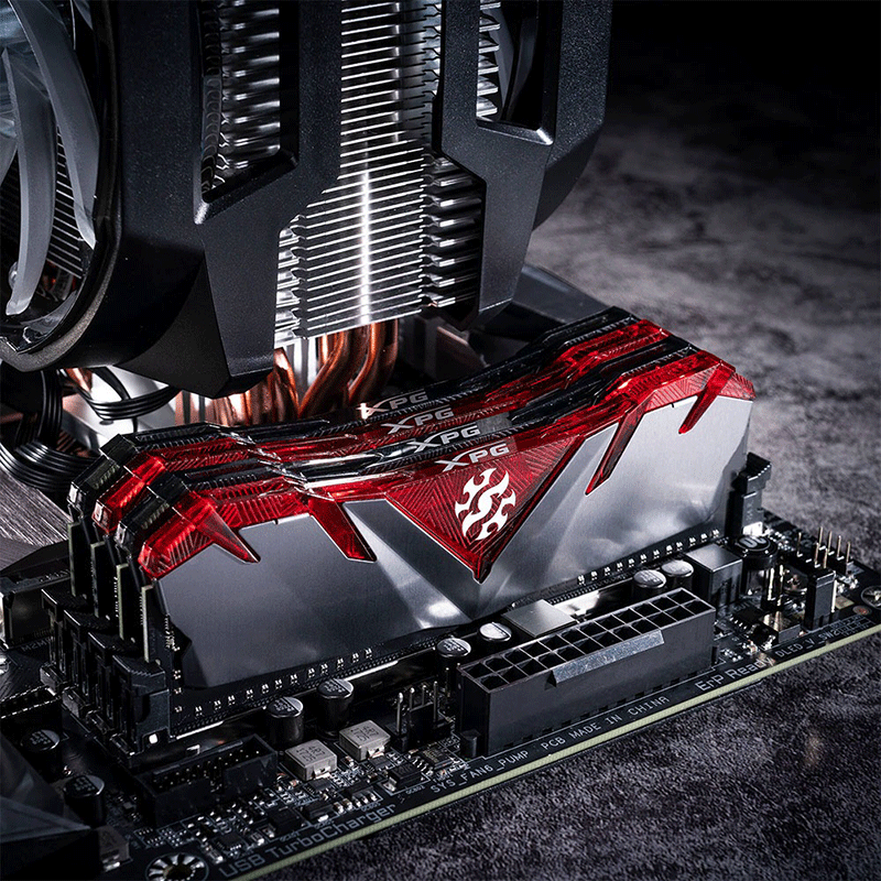 RAM DDR4 8GB ADATA D30 BUSS 3200 BLACK