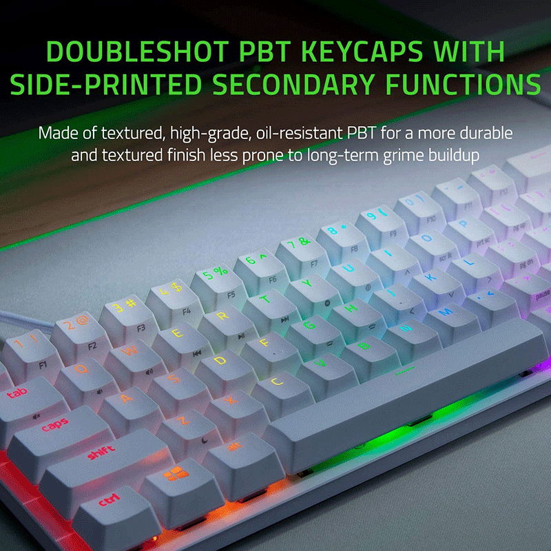 Bàn Phím Cơ Razer Huntsman Mini Mercury