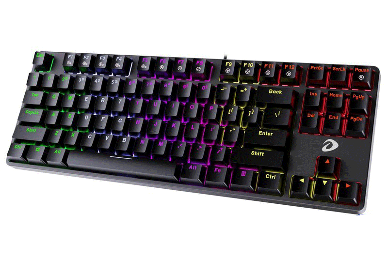 BÀN PHÍM CƠ DAREU EK87 BLACK BLUE SWITCH