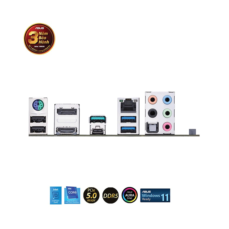 Main ASUS Z690-P-CSM PRIME (Intel Z690, Socket 1700, ATX, 4 khe RAM DDR5)