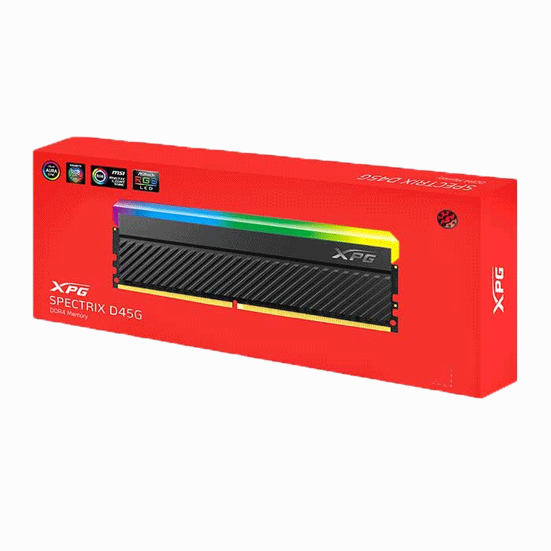 RAM DDR4 8GB ADATA XPG SPECTRIX D45G BUSS 4133 RGB