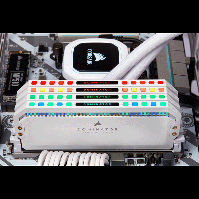 RAM DDR4 16GB CORSAIR 3200Mhz DOMINATOR Platinum RGB WHITE (KIT 2*8GB)