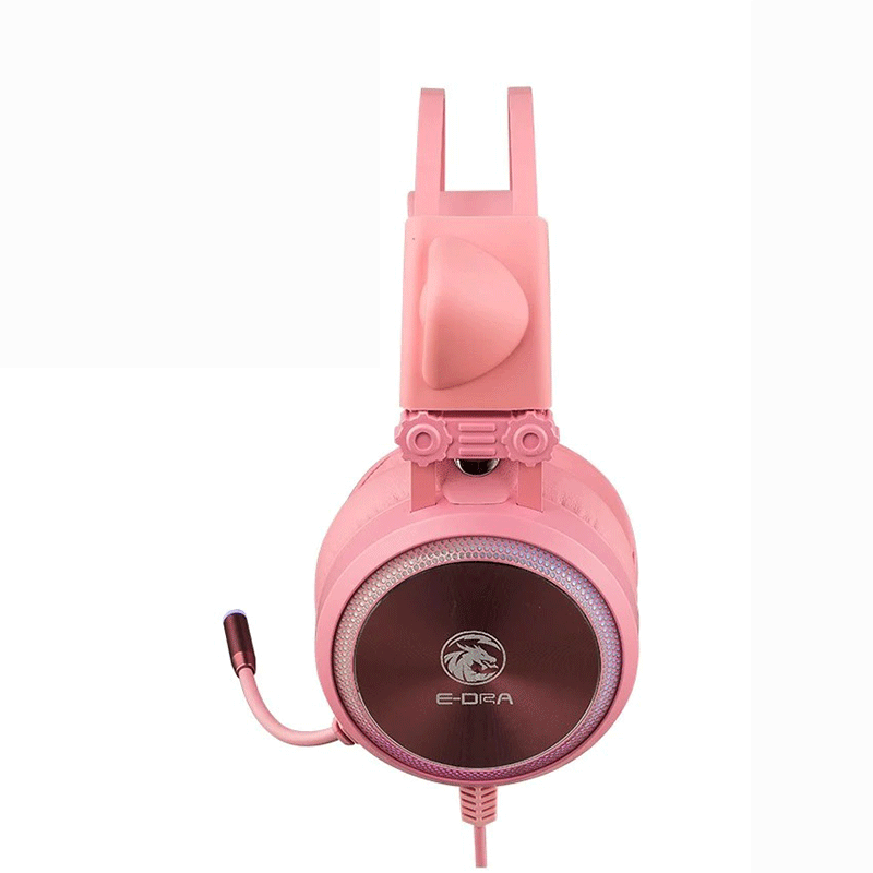 TAI NGHE E-DRA EH412 PRO LED RGB USB PINK
