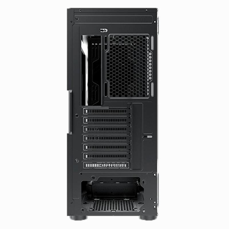 CASE MIK TN10 MID TOWER GAMING BLACK